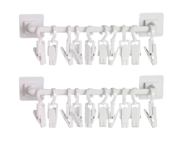 Closet Hanger with 10 Hooks