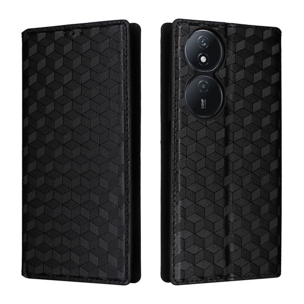 Magnetic Buckle 3D Patterned Leather Cover Compatible With OnePlus Nord CE4 5G