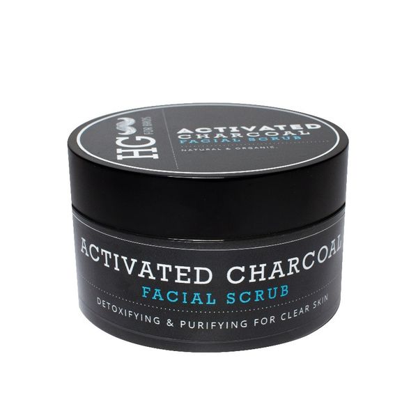Hey Gorgeous ,HG For Bros Activated Charcoal Scrub, 200g