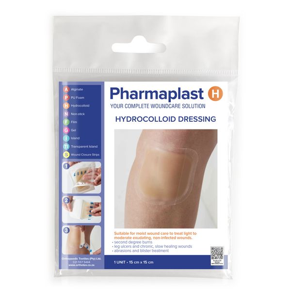 Pharmaplast Hydrocolloid Dressing 15 x 15 cm (Single)