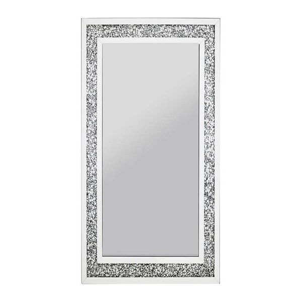 Crystal Diamond Crush Bezel Full Length Mirror 2m x 1m
