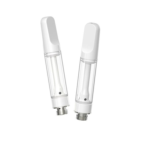 CannBro 1ml 510 Full Ceramic Cartridge - White Zirconia-2 Pack