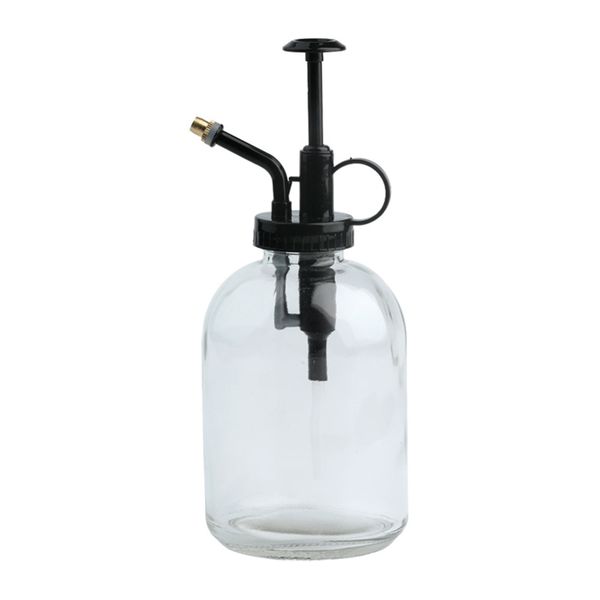 Black Top Glass Spray Bottle image