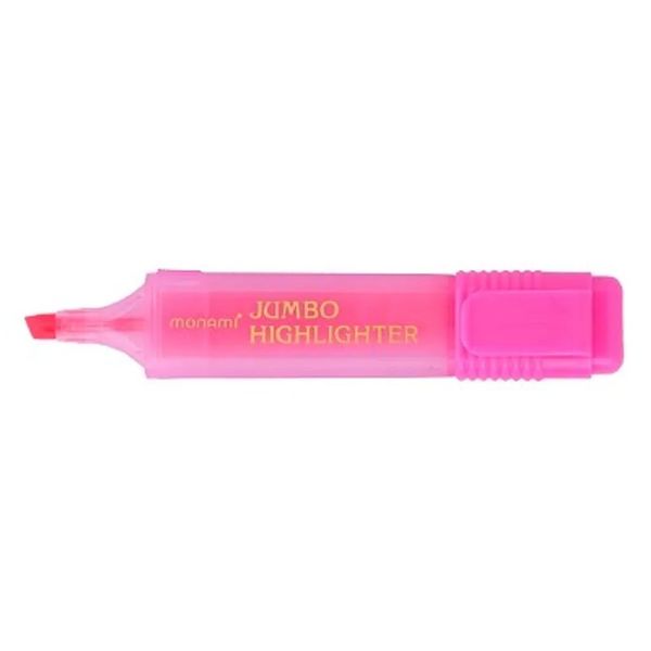 Monami Jumbo Highlighter (Pink) X 3 image