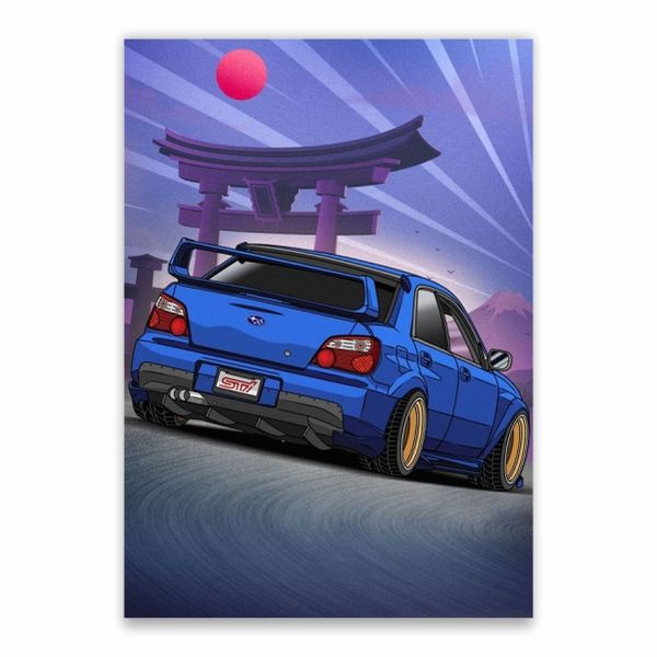 Subaru In Japan Poster - A1