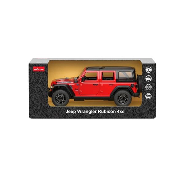 Rastar - Die cast 1:24 Jeep Wrangler Rubicon 4xe