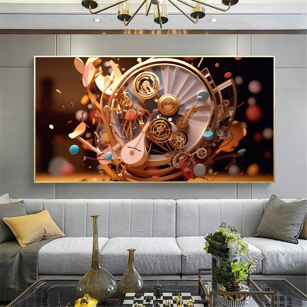 Canvas Wall Decor - Musicin Motion - 0428