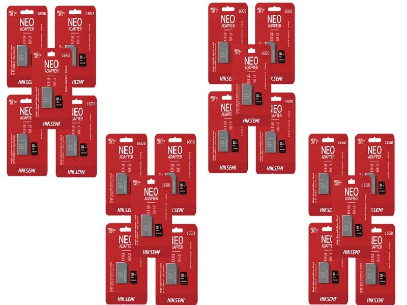Hiksemi Neo Adapter 16gb Micro Sd Card (Pack of 50)