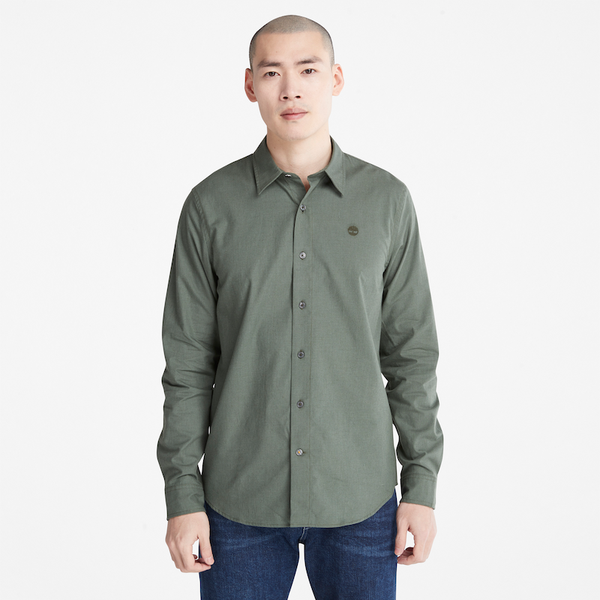 Timberland Lightweight Flannel Slim Fit Shirt for Men