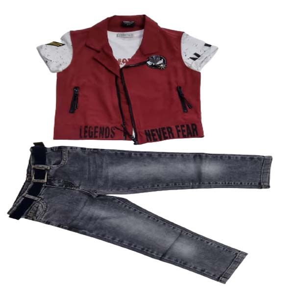 Little People Shop: Boys jeans - Boys denim set