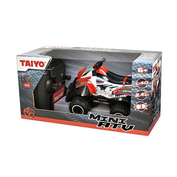 Taiyo Radio Control 1:40 Mini ATV Red