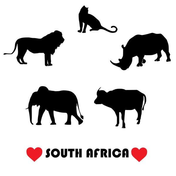 TrendSpire Big 5 Vinyl Stickers