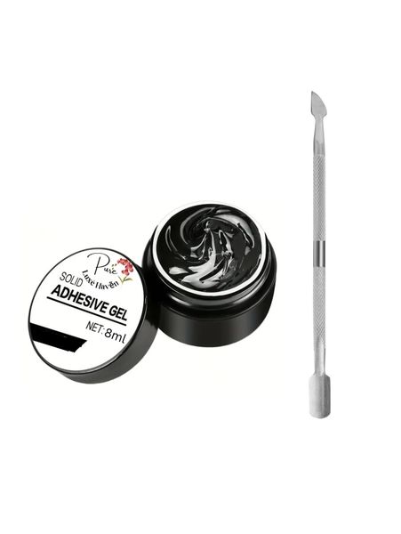 Pure Luxè Solid Adhesive Gel For Nail Tips &amp; Nail Art