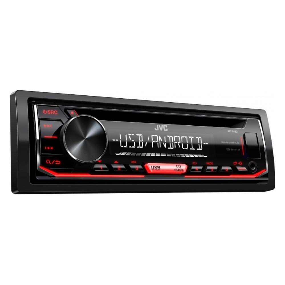 JVC KD-R492M 1din MP3 CD Receiver with USB
