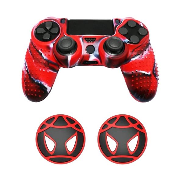 PS4 Spider-Man Skin 2 Pack Button Cover