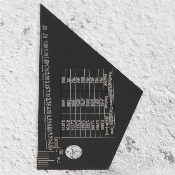 Fret Leveling Tool Guitar Neck Fingerboard Measuring Ruler