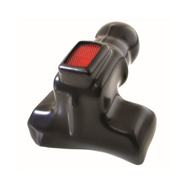Goose Neck Hitch Cover with Red Reflector