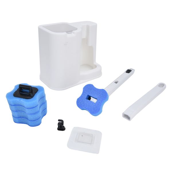 Disposable Toilet Brush Set With 5 Refill Heads