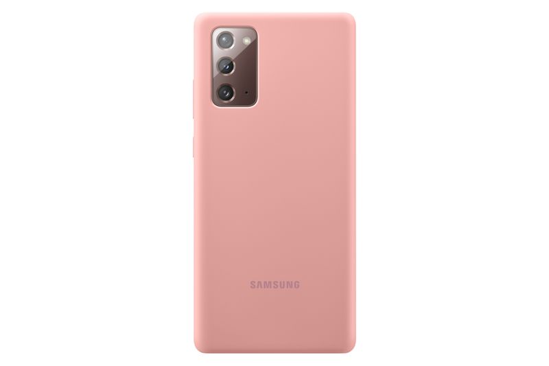 Samsung Galaxy Note 20 Silicone Case-Mystic Bronze