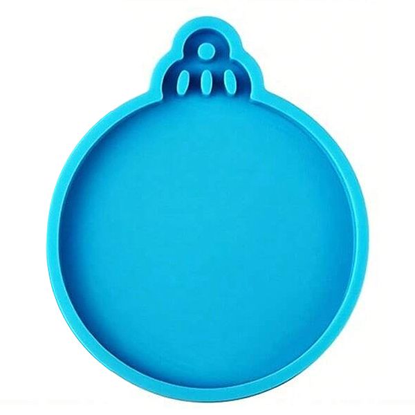 Christmas Bauble Pendant and Keyring Epoxy Resin Mold - Pack of 2
