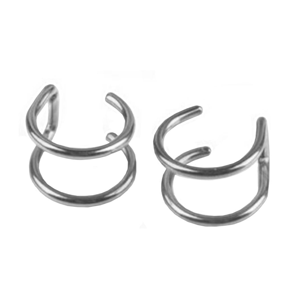 Silver NonPiercing Clip on Cartilage Cuff Earring Shop Today. Get it