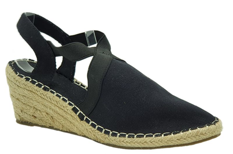 Closed Toe Espadrille Wedge