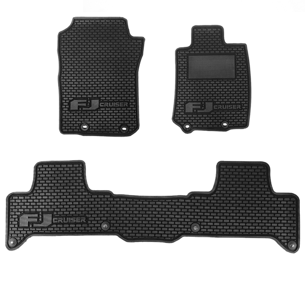 Rubber Interior Mats for Toyota FJ Cruiser