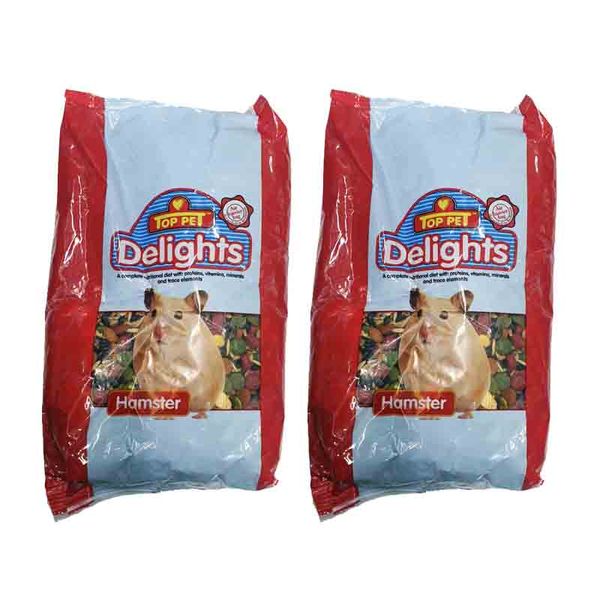 Hamster Food Delights 1Kg Double Bag Deal