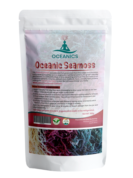 Raw Oceanic Sea Moss -100g