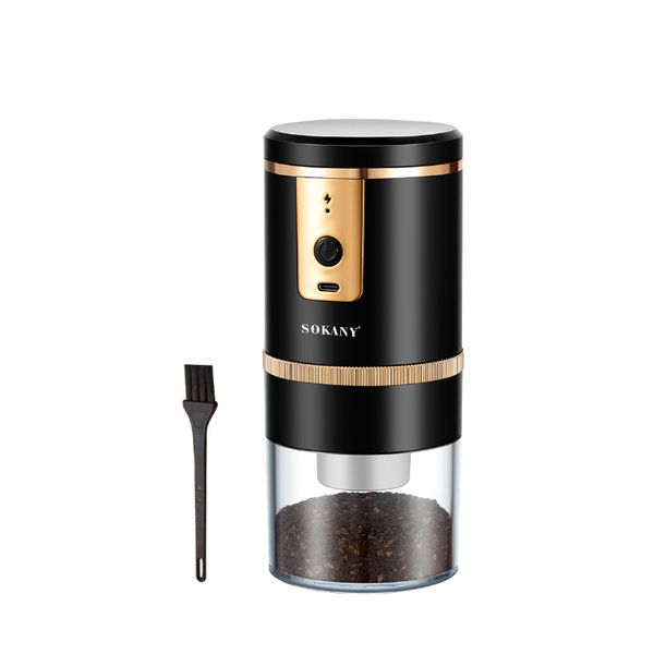 Cordless Electric Coffee &amp; Spice Grinder USB Rechargeable 250ml