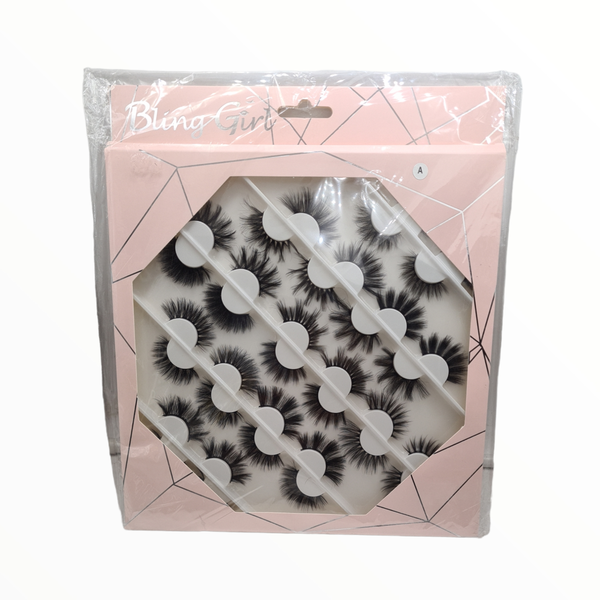 Bling Girl Lashes 18 Pairs (B)