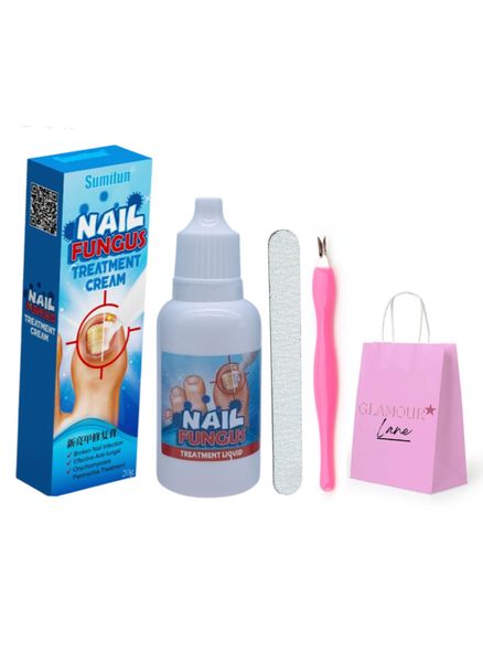 Nail Fungus Treatment Cream &amp; Liquid Kit