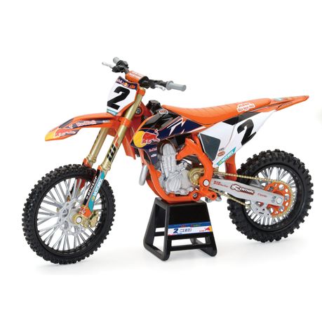 New-Ray 1/12 Red Bull KTM 450 SX-F 2022 - #2 Cooper Webb (18cm) Image