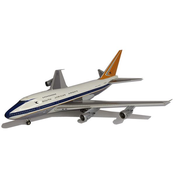 South African Airways Boeing 747SP (old livery)