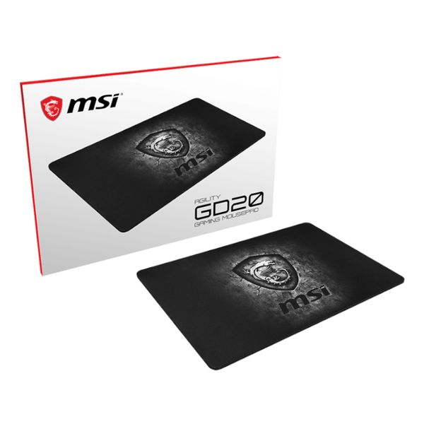 Msi Mousepad Agility Gd20 320x220 BLK