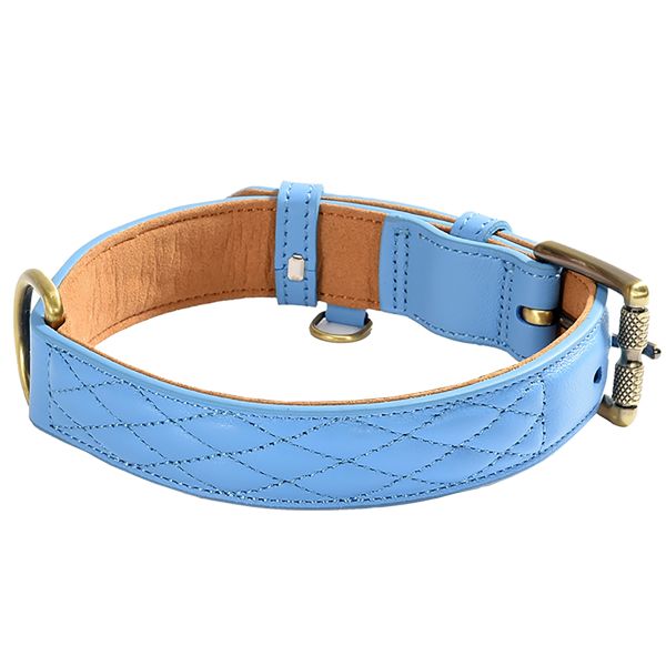 Luxury Genuine Leather Pet Collar - L