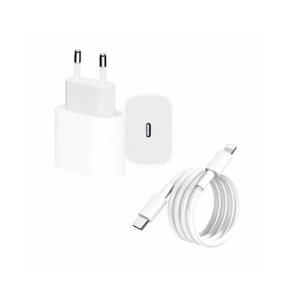 20w Type-C fast charger for iPhone including lightning fast charging cable