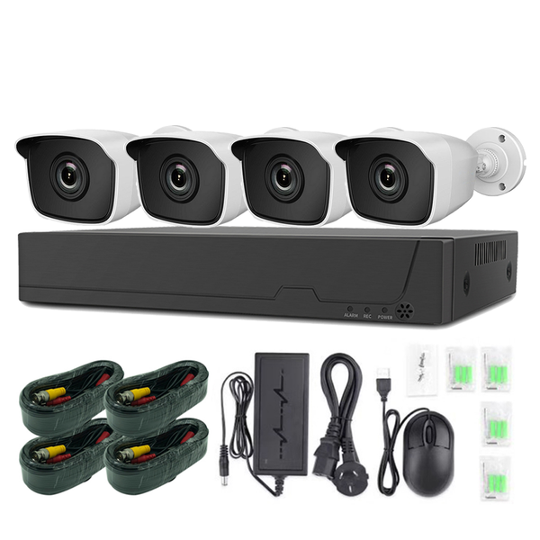 LD 4 Channel CCTV Camera System - Full Kit Perfect Security