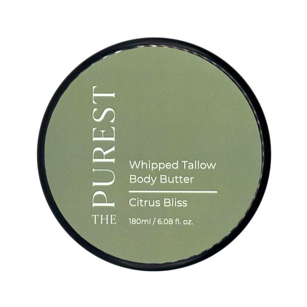 The Purest - Whipped Tallow Body Butter - 180ml - 100% Natural Moisturiser
