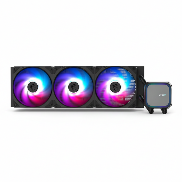 MSI 360mm AIO ARGB CPU Liquid Cooler with 3 x 120mm Fans