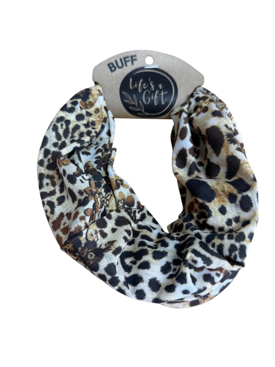 Neck Gaiter - Leopard Print Pattern