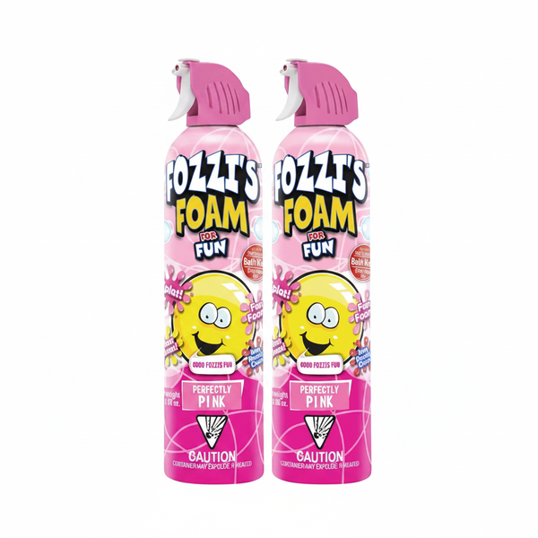 Fozzis Kids Foaming Bath Soap - Perfectly Pink 550ml - 2 Pack