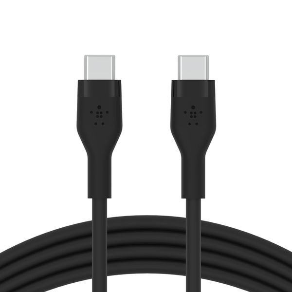 Belkin BoostCharge Flex USB-C to USB-C Silicone Cable 1M Black CAB009bt1MBK