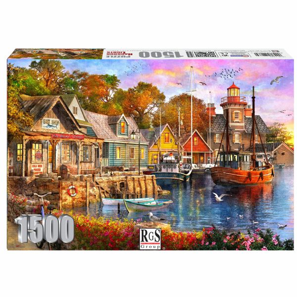 RGS Group Harbour Lights 1500 Piece Jigsaw Puzzle