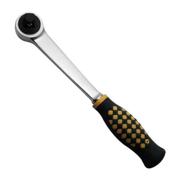 Force 1/2 Dr Ratchet Handle Rubber Ergo L=264Mm 72Teeth
