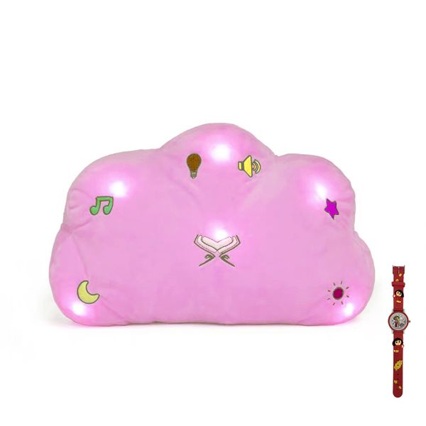 Kids Luminous Islamic Quran Player Cloud Pillow and Kids Watch