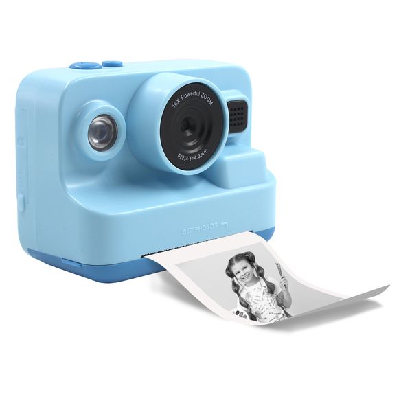 Instant Print Camera for Kids,2.4 Inch Screen Kids Instant Camera