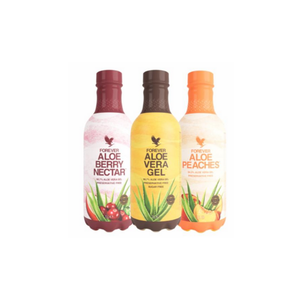 Forever Aloe Gel Drink Tri-Pack_ Variety Pack