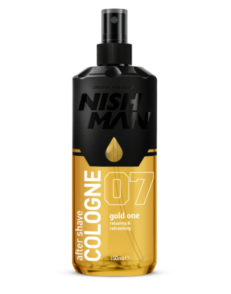 Nishman Gold One Aftershave Cologne 150ml