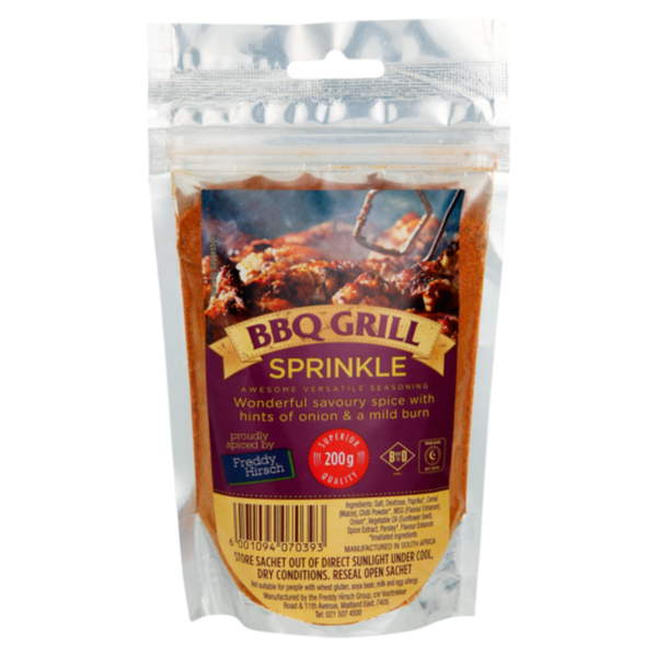 Freddy Hirsch BBQ Grill Sprinkle